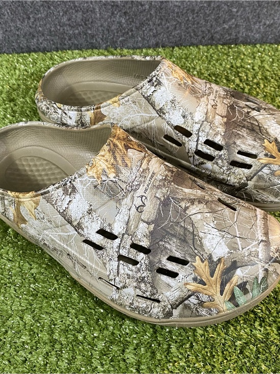 RealTree Edge Camouflage SlidesMen\'s Size 7 Mules Slip-Ons Plastic main image 15